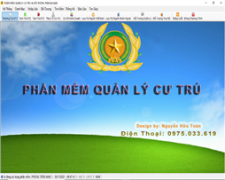 PHẦN MỀM QUẢN LÝ CƯ TRÚ VÀ ĐỐI TƯỢNG TRÊN ĐỊA BÀN